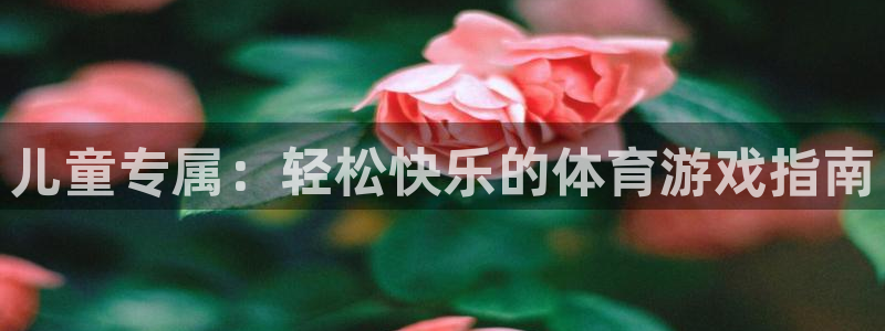 儿童专属：轻松快乐的体育游戏指南
